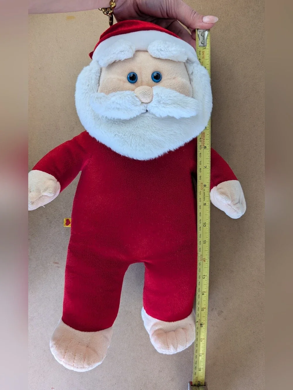 Build-a-Bear Santa Claus Plush Toy, B.A.B Christmas Stuffed Toy - Picture 9 of 9